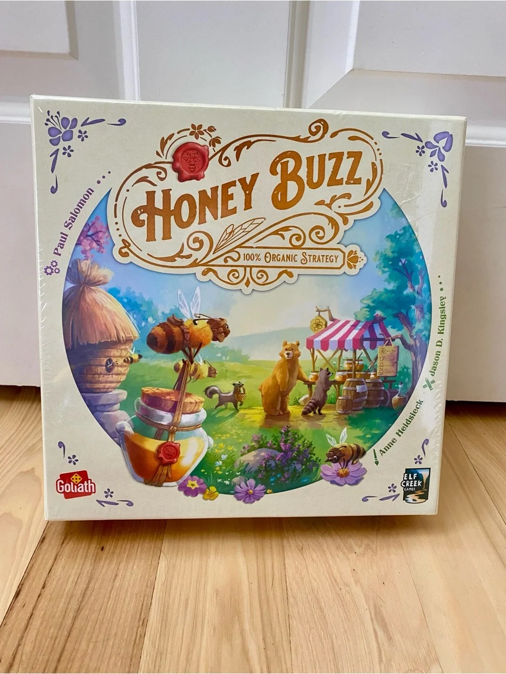 NIB Honey Buzz Strategy Board Game by Goliath Ages 10+, 1-4 Players